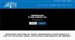 Desktop Screenshot of hendricksonflyingservice.com